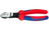 KN-7402200/ Кусачки боковые особой мощности (бокорезы силовые) KNIPEX 74 02 200