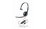 PL-C3210-A/ Проводная гарнитура (USB-A) Plantronics BlackWire C3210-A