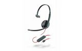 PL-C3210-C/ Проводная гарнитура (USB-C) Plantronics BlackWire C3210-C