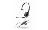 PL-C3215-A/ Проводная гарнитура (jack 3.5/USB-A) Plantronics BlackWire C3215-A