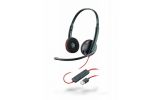 PL-C3220-A/ Проводная гарнитура (стерео, USB-A) Plantronics BlackWire C3220-A