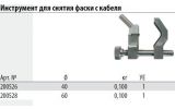 Инструмент для снятия фаски кабеля