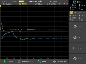 Рефлектометр для силовых линий TDR-109