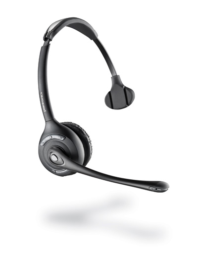 Plantronics W710M, Savi (Over-the-head) — беспроводная (DECT) система для компьютера, мобильного и стационарного телефона