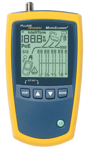 MicroScanner Cable Verifier